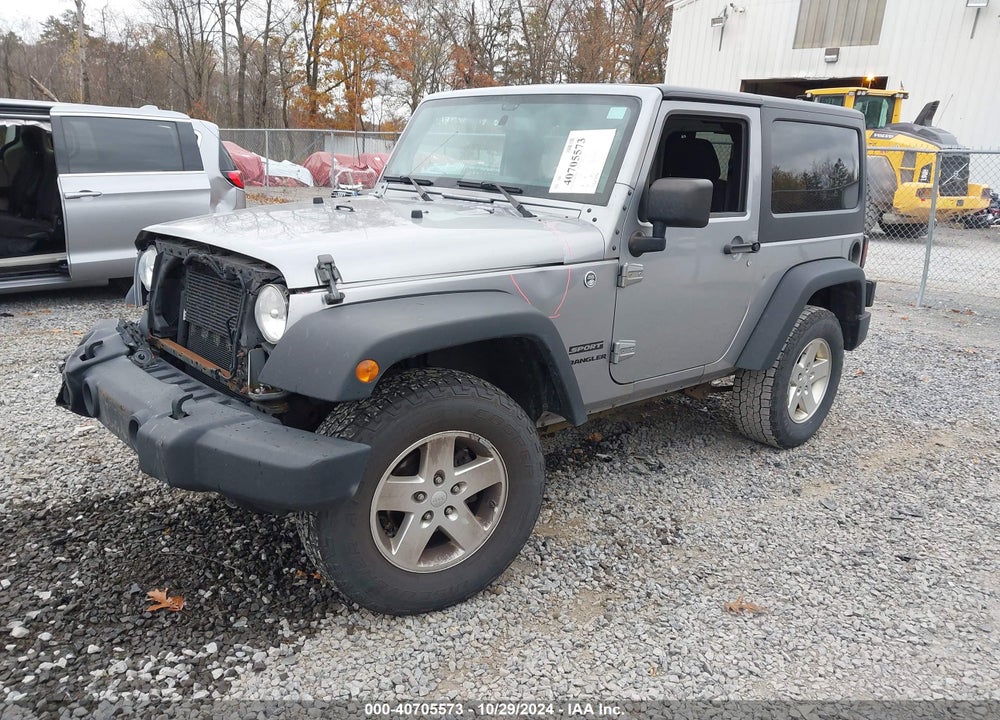 2013 JEEP WRANGLER SPORT VIN: 1C4AJWAG0DL691812