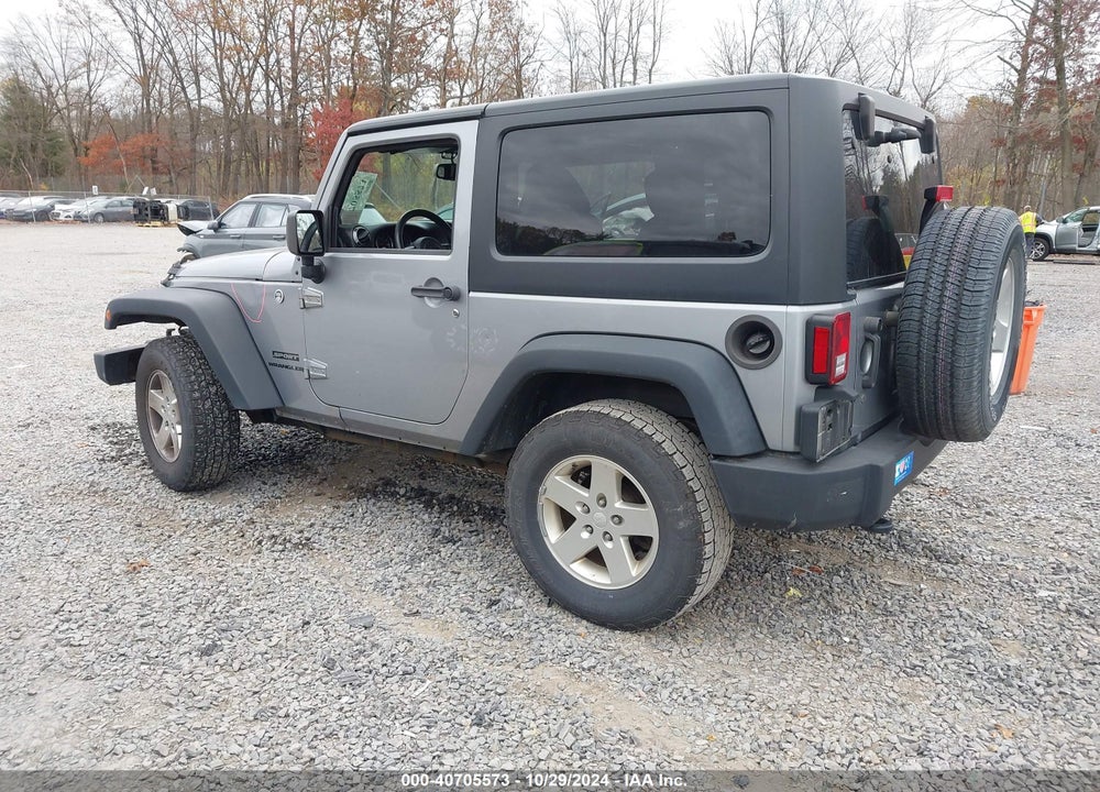 2013 JEEP WRANGLER SPORT VIN: 1C4AJWAG0DL691812