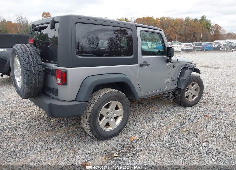 2013 JEEP WRANGLER SPORT VIN: 1C4AJWAG0DL691812