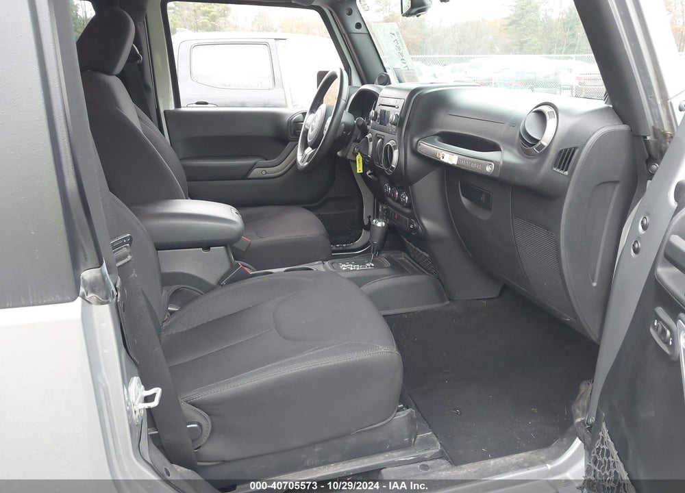 2013 JEEP WRANGLER SPORT VIN: 1C4AJWAG0DL691812