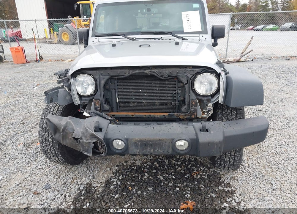 2013 JEEP WRANGLER SPORT VIN: 1C4AJWAG0DL691812