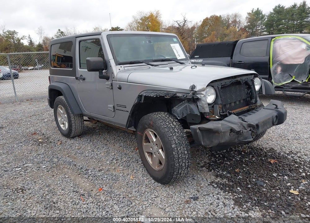 2013 JEEP WRANGLER SPORT VIN: 1C4AJWAG0DL691812