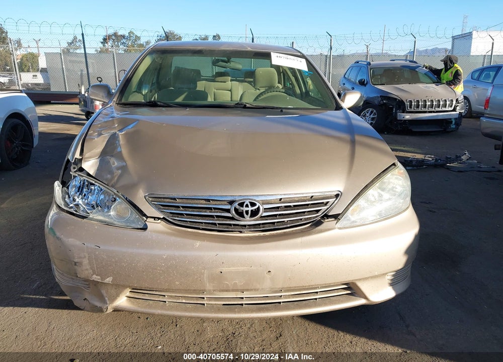 2006 TOYOTA CAMRY LE VIN: 4T1BE32K86U661959