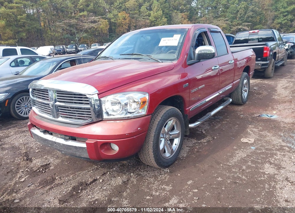 2007 DODGE RAM 1500 LARAMIE VIN: 1D7HA18287S237321