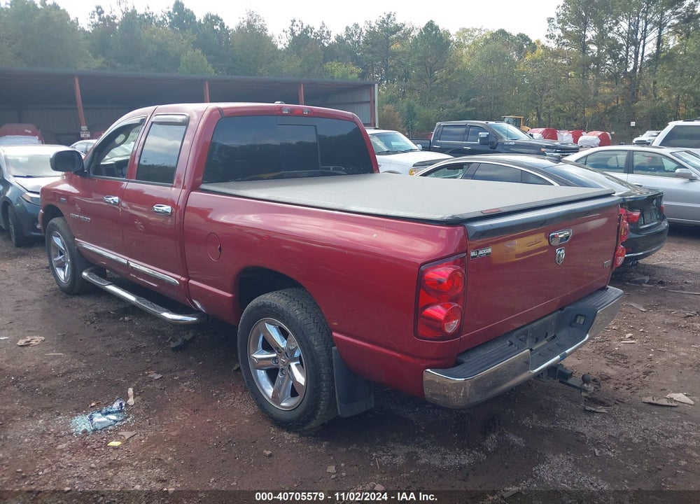 2007 DODGE RAM 1500 LARAMIE VIN: 1D7HA18287S237321