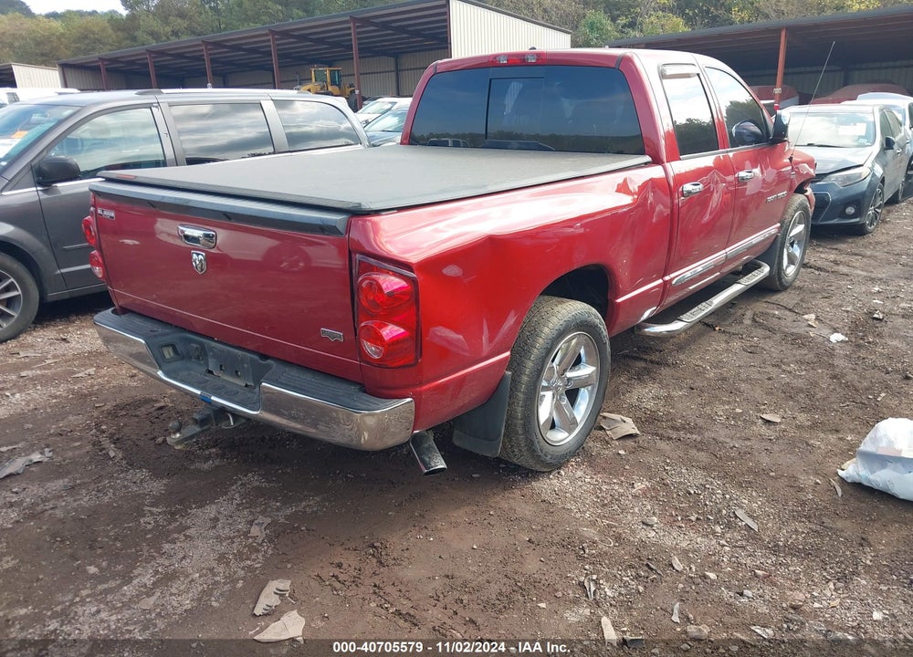 2007 DODGE RAM 1500 LARAMIE VIN: 1D7HA18287S237321