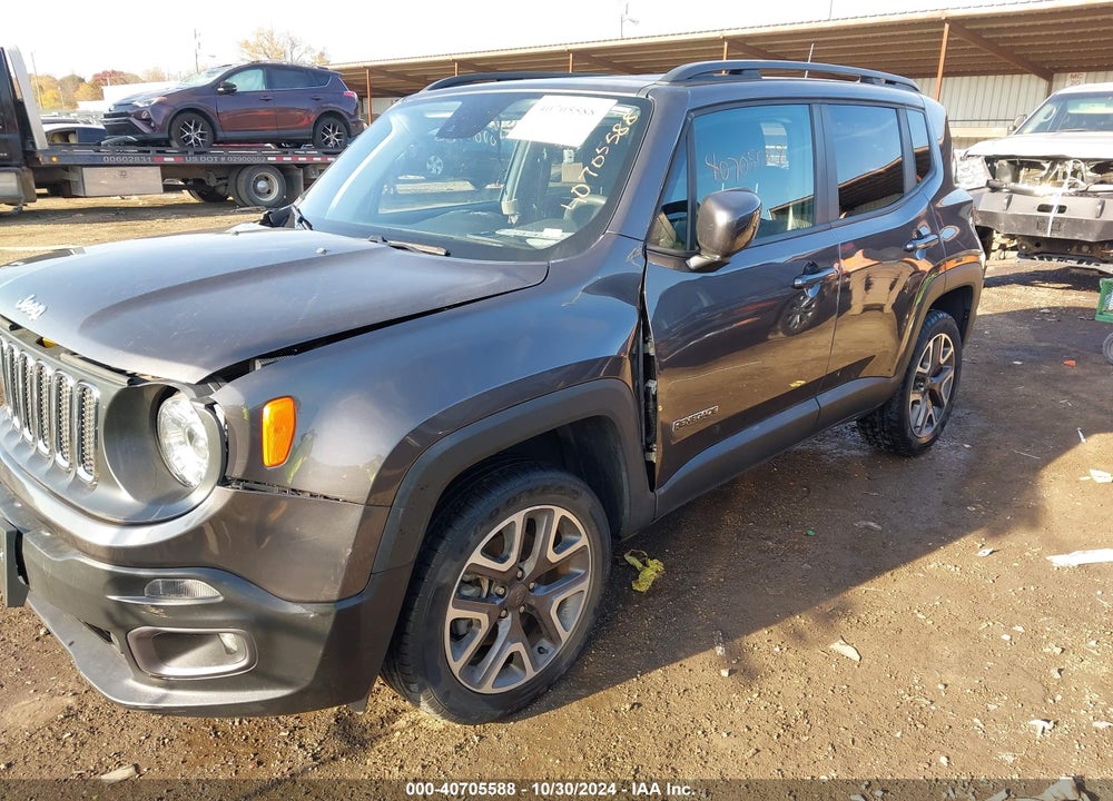 2018 JEEP RENEGADE LATITUDE 4X4 VIN: ZACCJBBB1JPH10704