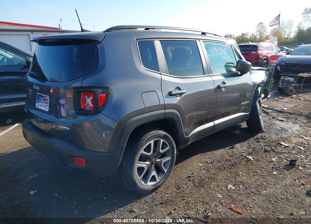 2018 JEEP RENEGADE LATITUDE 4X4 VIN: ZACCJBBB1JPH10704