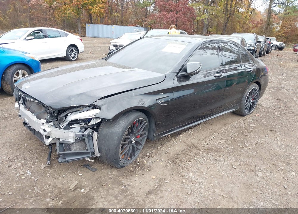 2021 MERCEDES-BENZ AMG C 63 S VIN: W1KWF8HB1MR642179