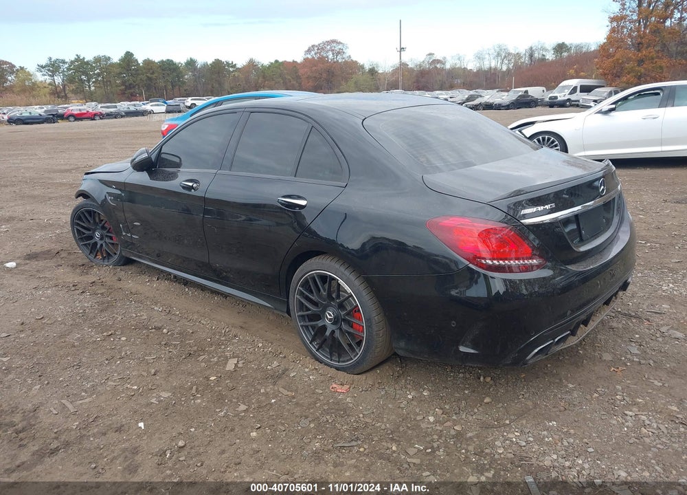 2021 MERCEDES-BENZ AMG C 63 S VIN: W1KWF8HB1MR642179