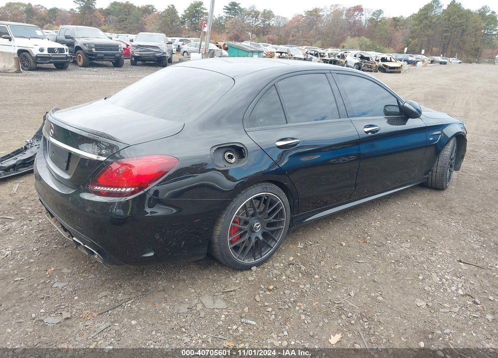 2021 MERCEDES-BENZ AMG C 63 S VIN: W1KWF8HB1MR642179