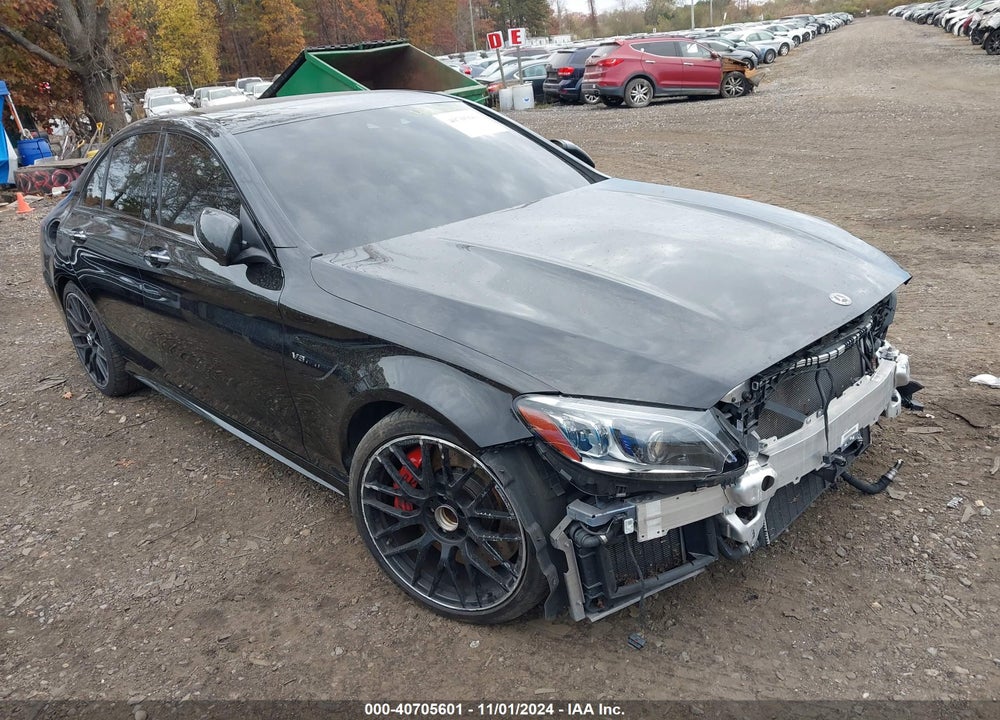 2021 MERCEDES-BENZ AMG C 63 S VIN: W1KWF8HB1MR642179
