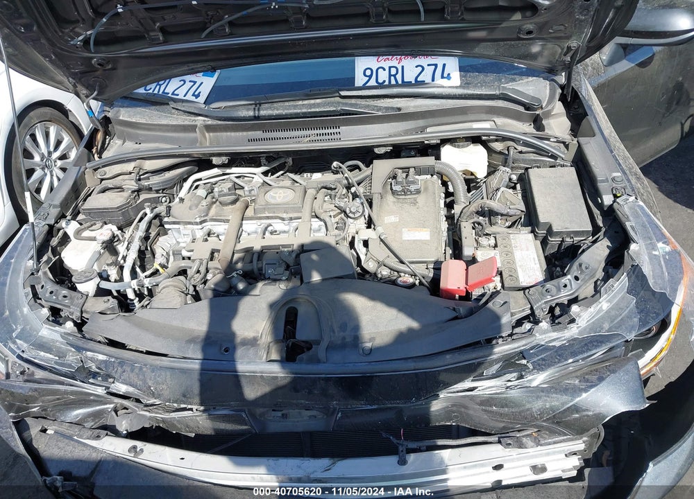 2022 TOYOTA COROLLA HYBRID LE VIN: JTDEAMDE8NJ060237