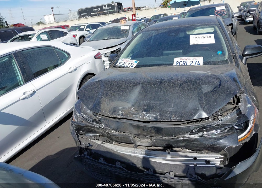 2022 TOYOTA COROLLA HYBRID LE VIN: JTDEAMDE8NJ060237