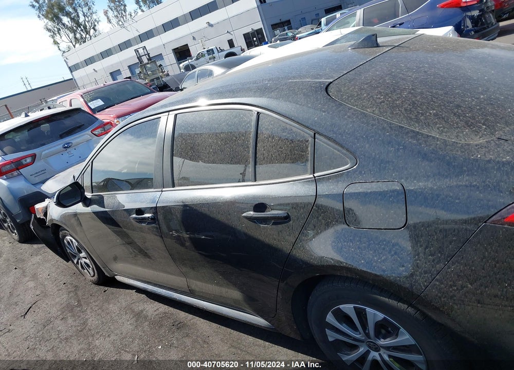 2022 TOYOTA COROLLA HYBRID LE VIN: JTDEAMDE8NJ060237