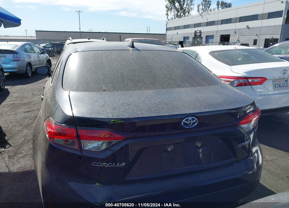 2022 TOYOTA COROLLA HYBRID LE VIN: JTDEAMDE8NJ060237