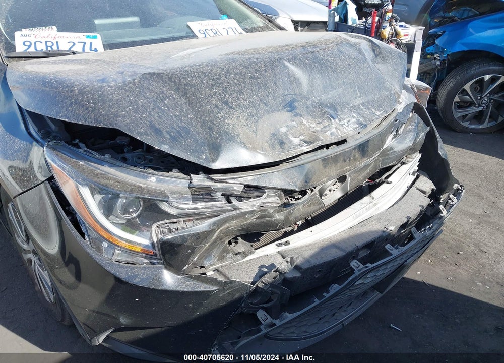 2022 TOYOTA COROLLA HYBRID LE VIN: JTDEAMDE8NJ060237