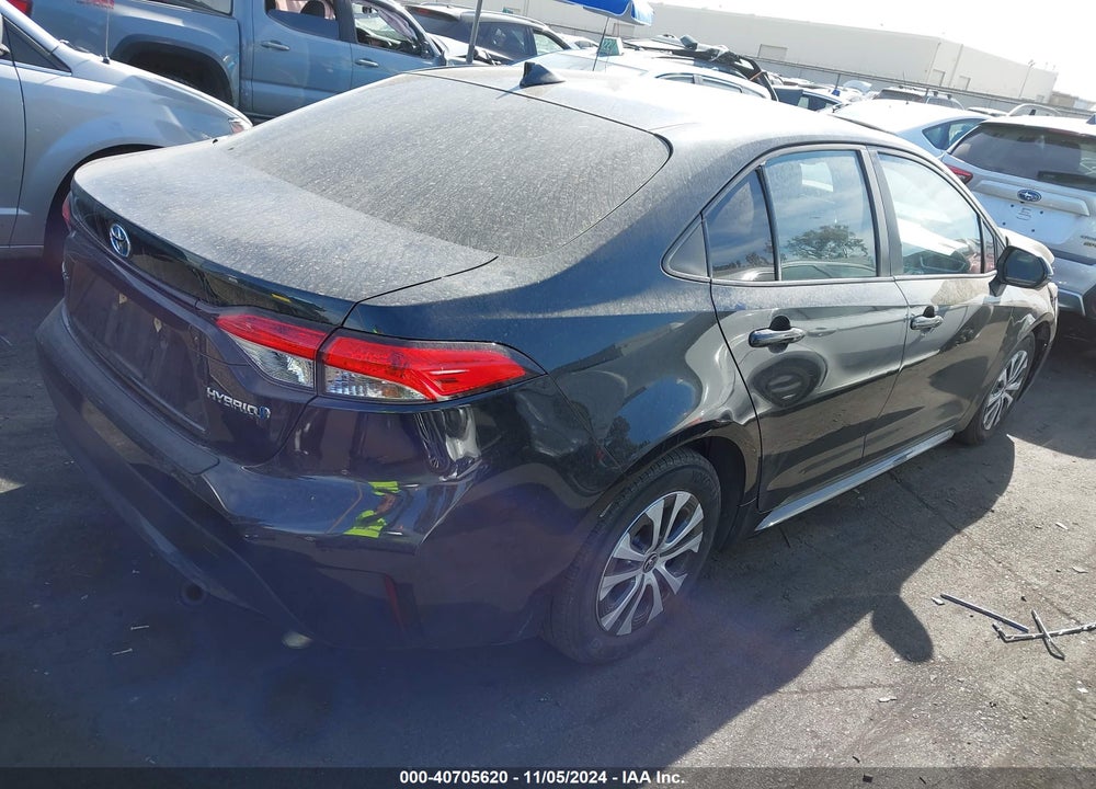 2022 TOYOTA COROLLA HYBRID LE VIN: JTDEAMDE8NJ060237