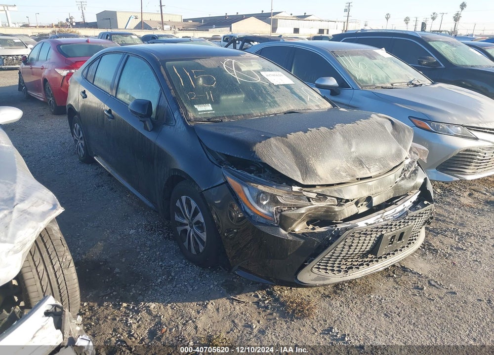 2022 TOYOTA COROLLA HYBRID LE VIN: JTDEAMDE8NJ060237