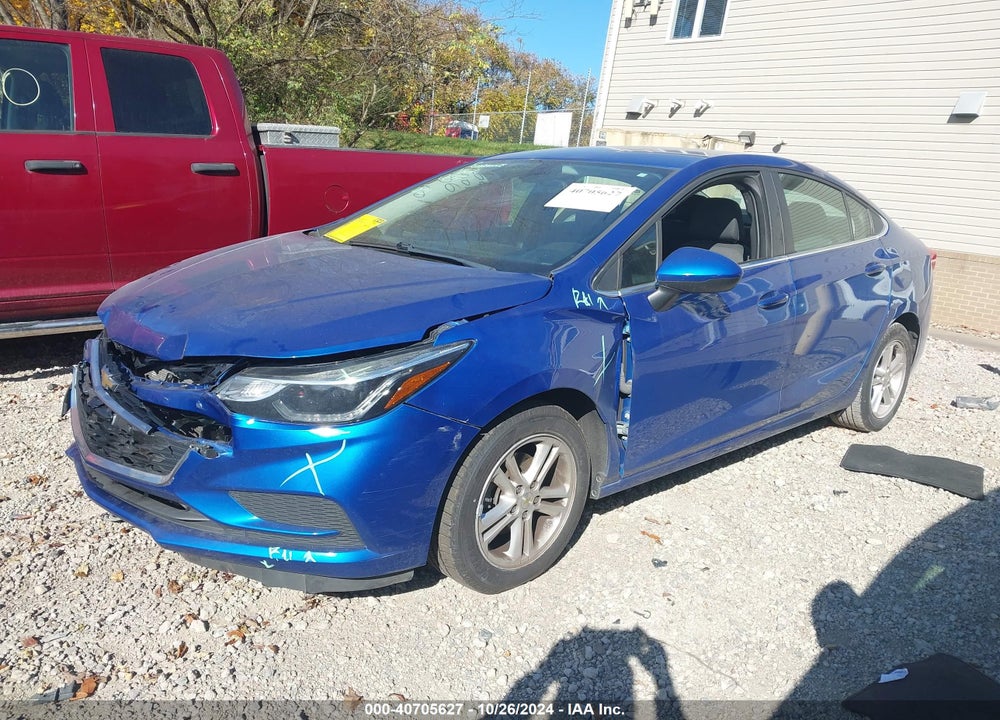 2017 CHEVROLET CRUZE LT AUTO VIN: 1G1BE5SM8H7165975