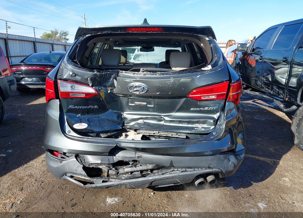 2013 HYUNDAI SANTA FE SPORT 2.0T VIN: 5XYZW3LA2DG005325