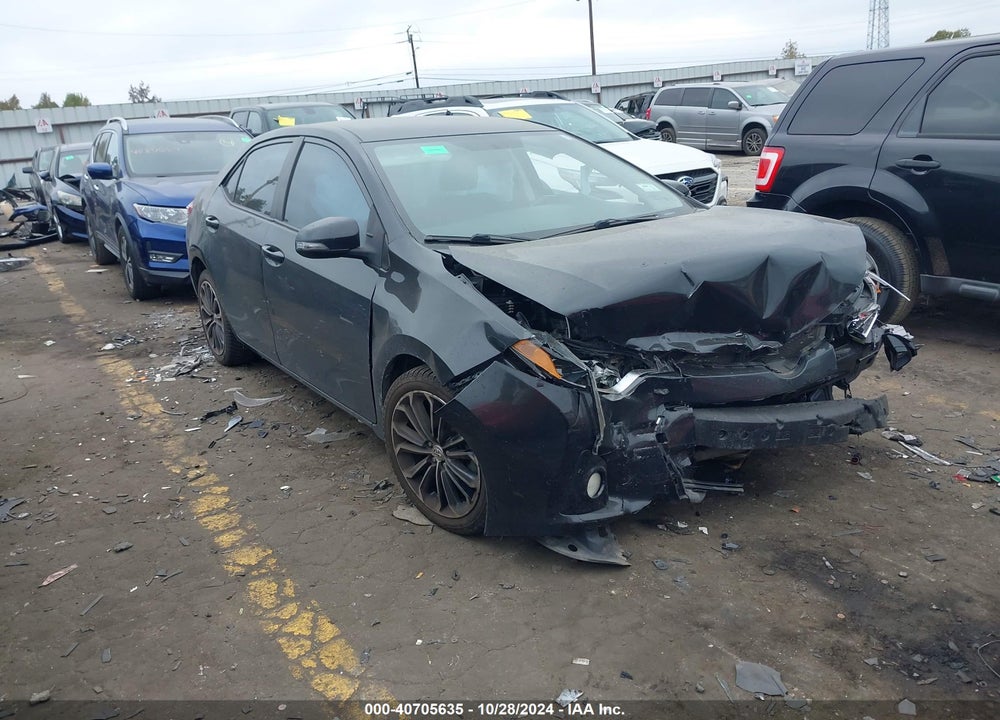 2016 TOYOTA COROLLA S PLUS VIN: 2T1BURHE5GC587829