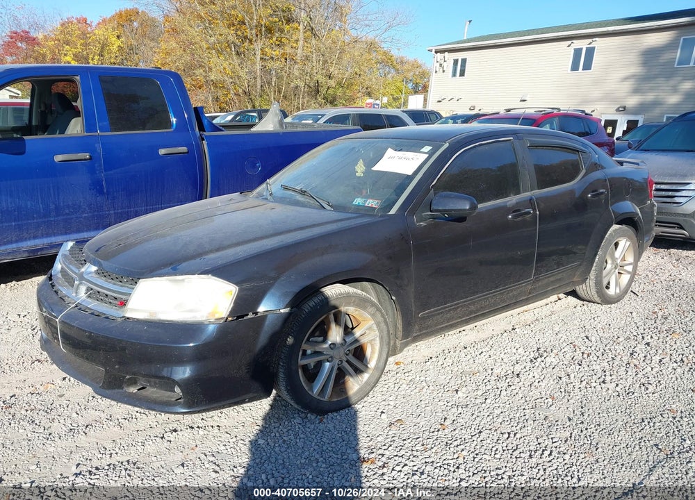 2012 DODGE AVENGER SXT PLUS VIN: 1C3CDZEG0CN251558
