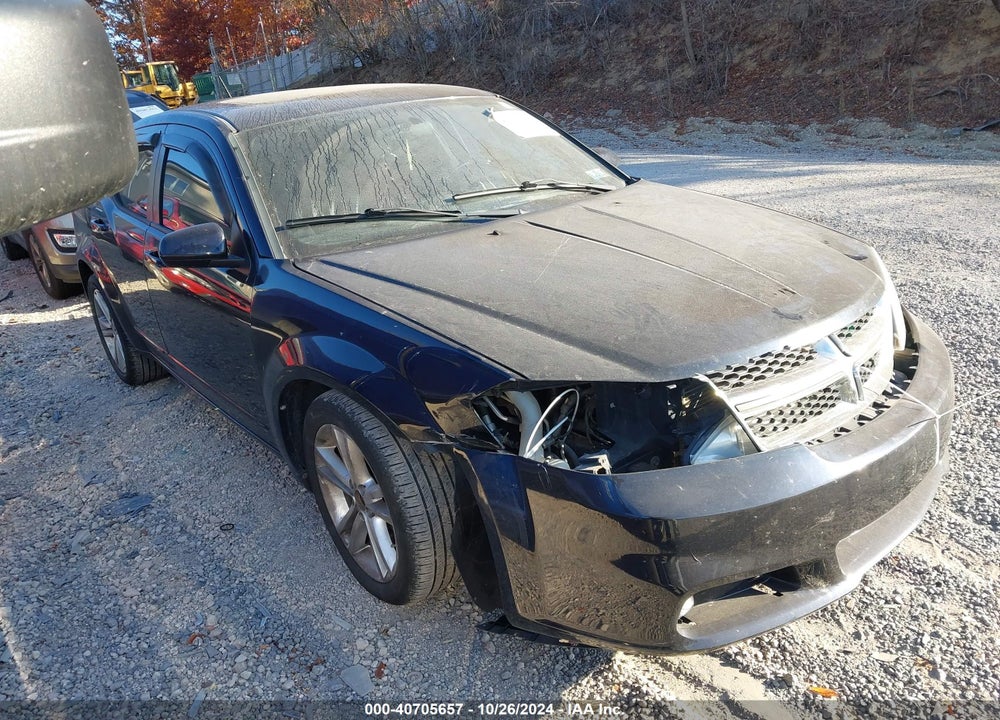 2012 DODGE AVENGER SXT PLUS VIN: 1C3CDZEG0CN251558