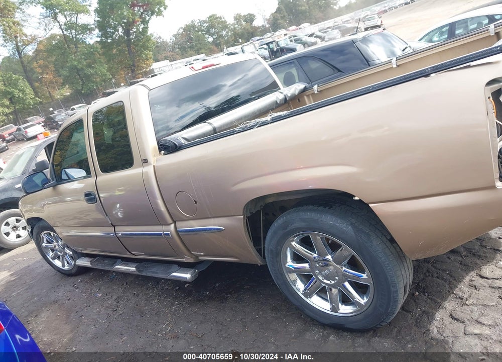 2001 GMC SIERRA 1500 SLE VIN: 2GTEC19V111153901