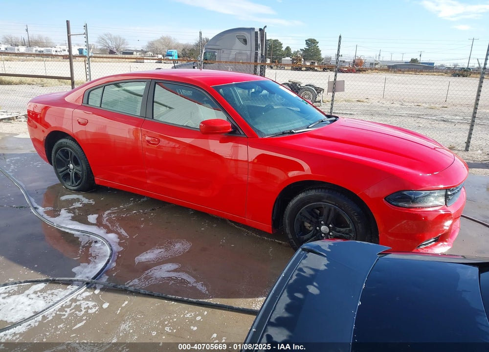 2022 DODGE CHARGER SXT RWD VIN: 2C3CDXBG7NH216200