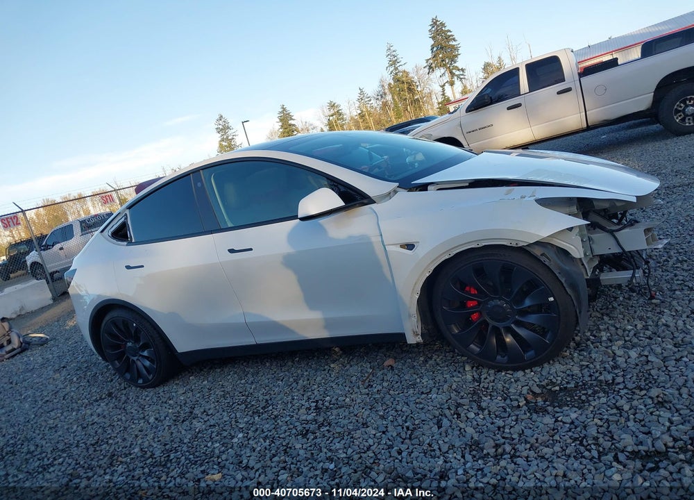 2023 TESLA MODEL Y AWD/PERFORMANCE DUAL MOTOR ALL-WHEEL DRIVE VIN: 7SAYGDEF8PF663950