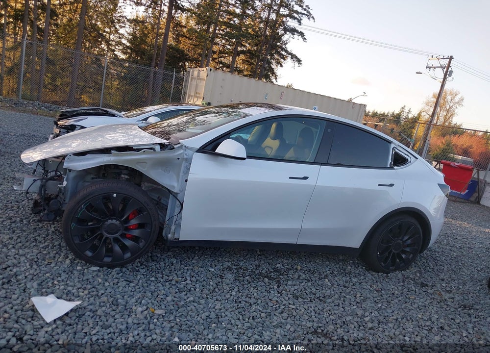 2023 TESLA MODEL Y AWD/PERFORMANCE DUAL MOTOR ALL-WHEEL DRIVE VIN: 7SAYGDEF8PF663950