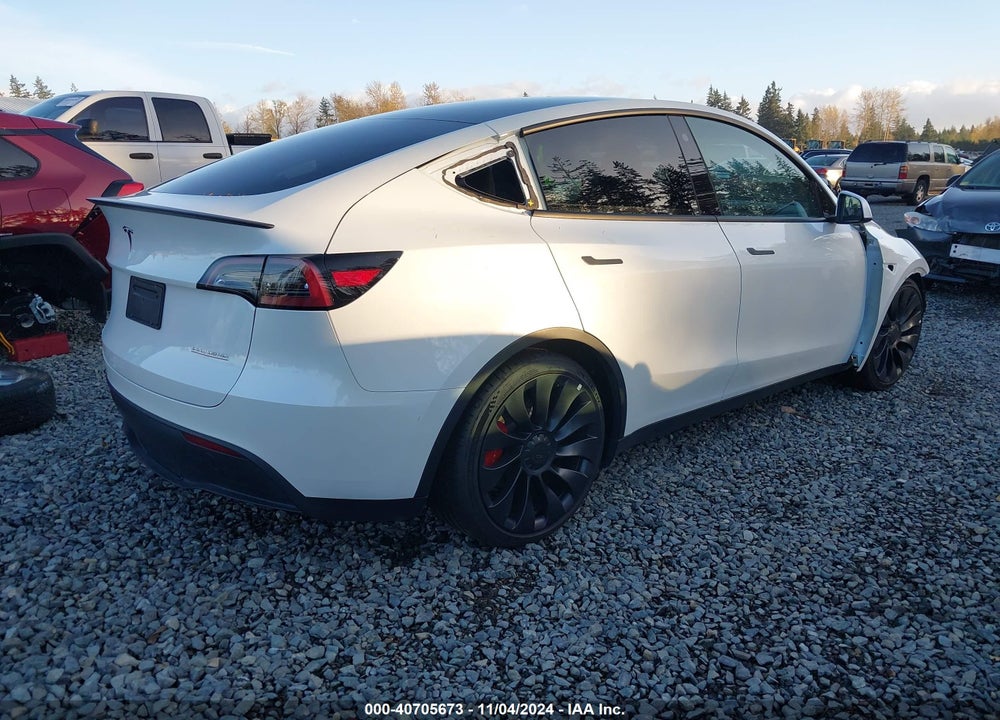 2023 TESLA MODEL Y AWD/PERFORMANCE DUAL MOTOR ALL-WHEEL DRIVE VIN: 7SAYGDEF8PF663950