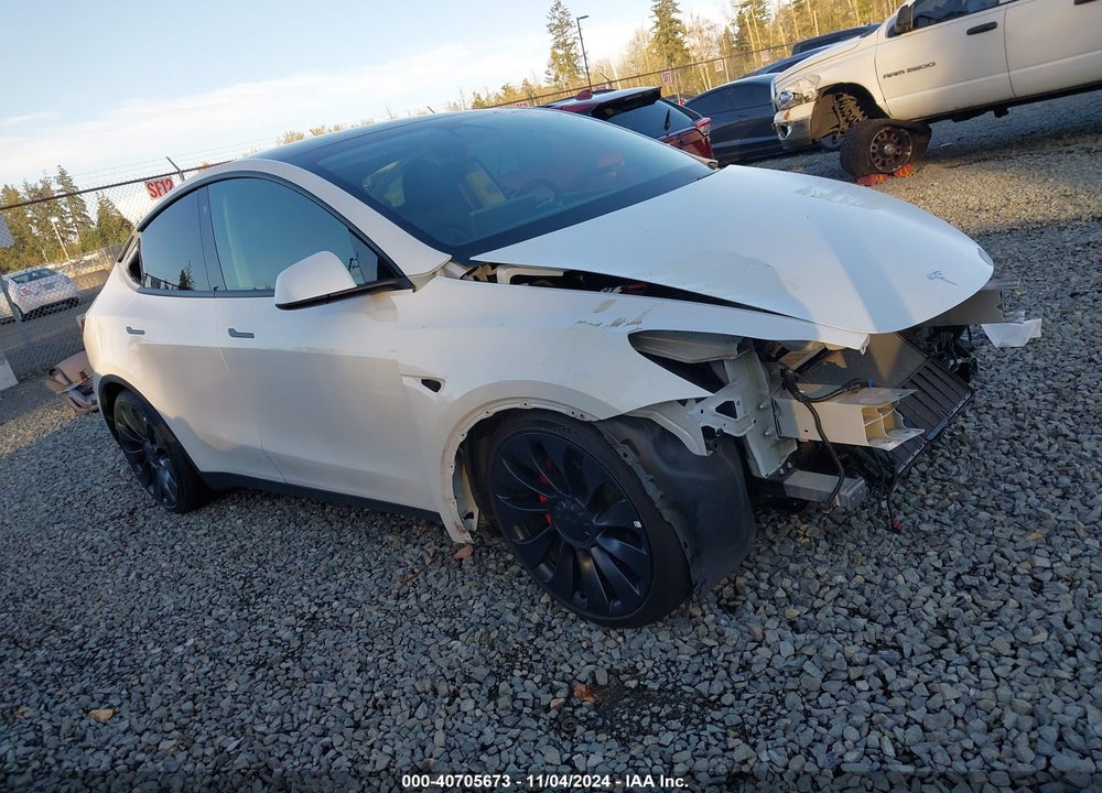 2023 TESLA MODEL Y AWD/PERFORMANCE DUAL MOTOR ALL-WHEEL DRIVE VIN: 7SAYGDEF8PF663950