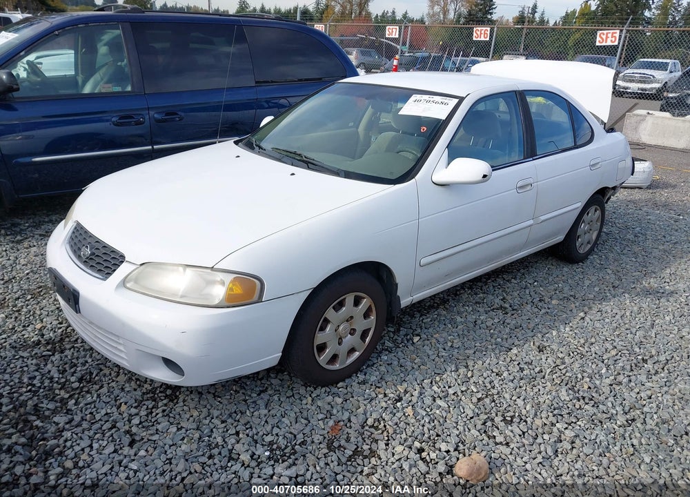 2001 NISSAN SENTRA GXE VIN: 3N1CB51D91L443843