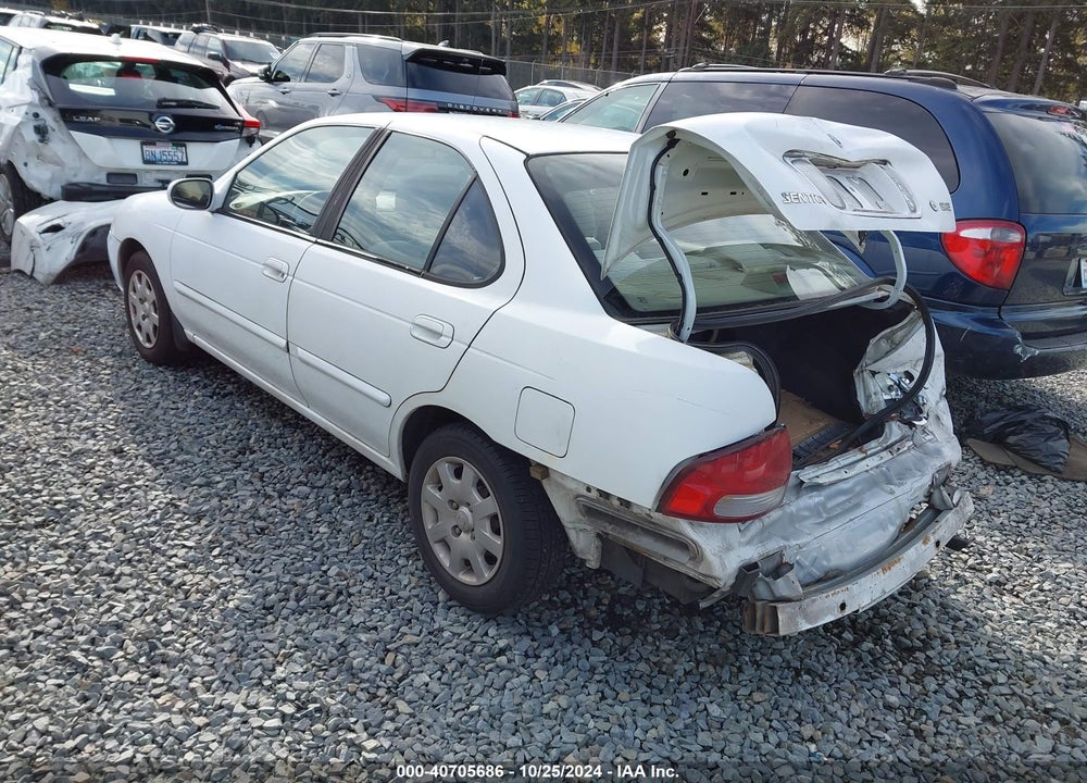 2001 NISSAN SENTRA GXE VIN: 3N1CB51D91L443843