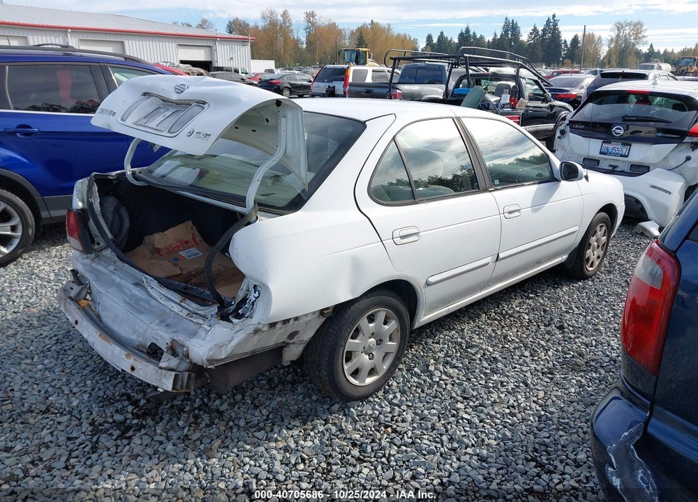 2001 NISSAN SENTRA GXE VIN: 3N1CB51D91L443843