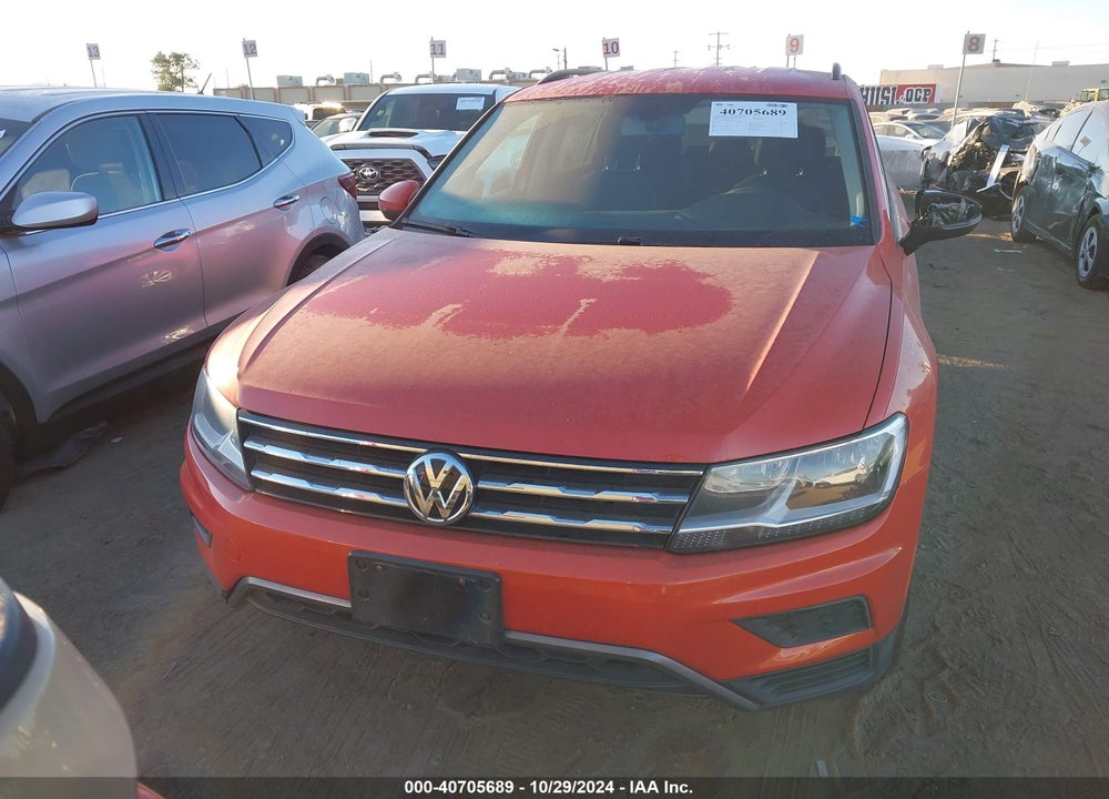 2019 VOLKSWAGEN TIGUAN 2.0T S VIN: 3VV1B7AX4KM131615