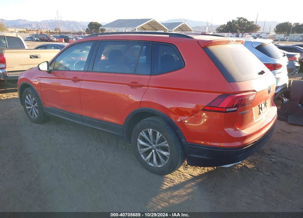 2019 VOLKSWAGEN TIGUAN 2.0T S VIN: 3VV1B7AX4KM131615
