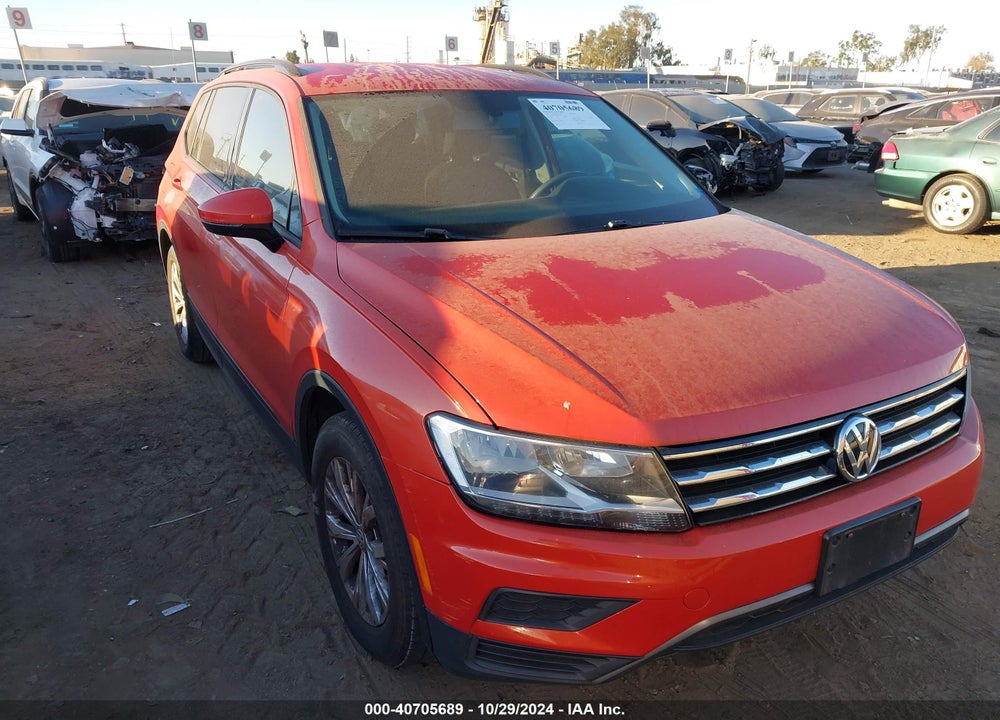 2019 VOLKSWAGEN TIGUAN 2.0T S VIN: 3VV1B7AX4KM131615