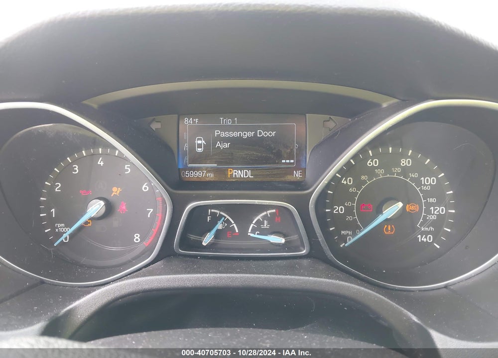 2017 FORD FOCUS VIN: 1FADP3F25HL254388