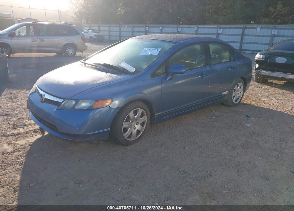 2007 HONDA CIVIC LX VIN: 2HGFA16557H513963
