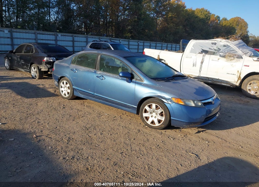 2007 HONDA CIVIC LX VIN: 2HGFA16557H513963