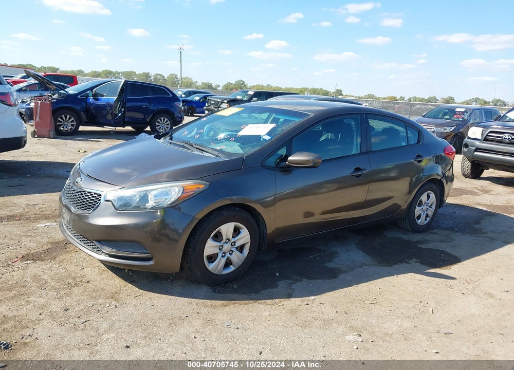2014 KIA FORTE LX VIN: KNAFK4A64E5063740