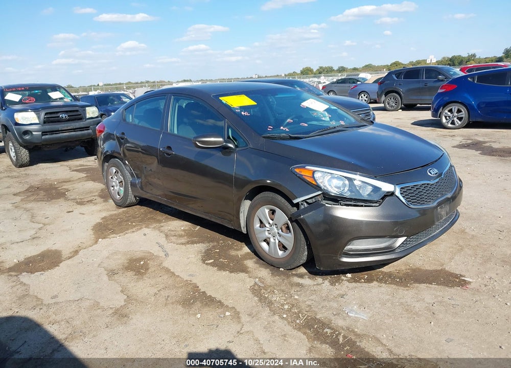 2014 KIA FORTE LX VIN: KNAFK4A64E5063740