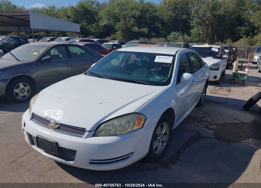 2013 CHEVROLET IMPALA LS VIN: 2G1WF5E31D1227158