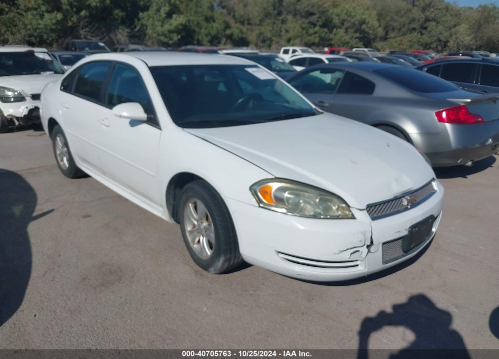 2013 CHEVROLET IMPALA LS VIN: 2G1WF5E31D1227158