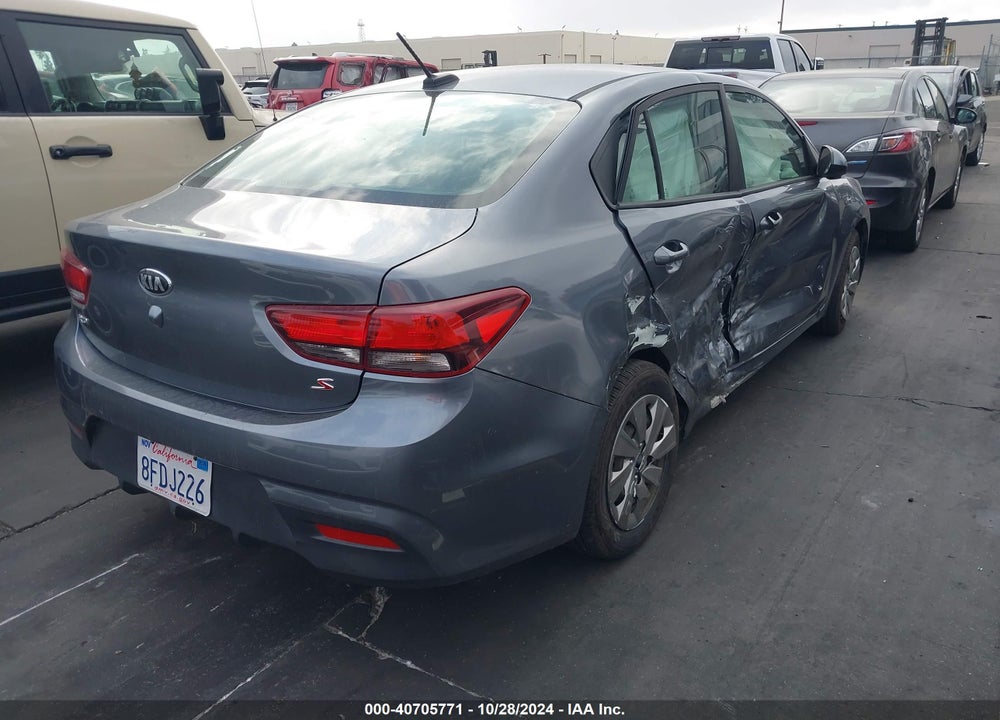 2019 KIA RIO S VIN: 3KPA24AB8KE166086
