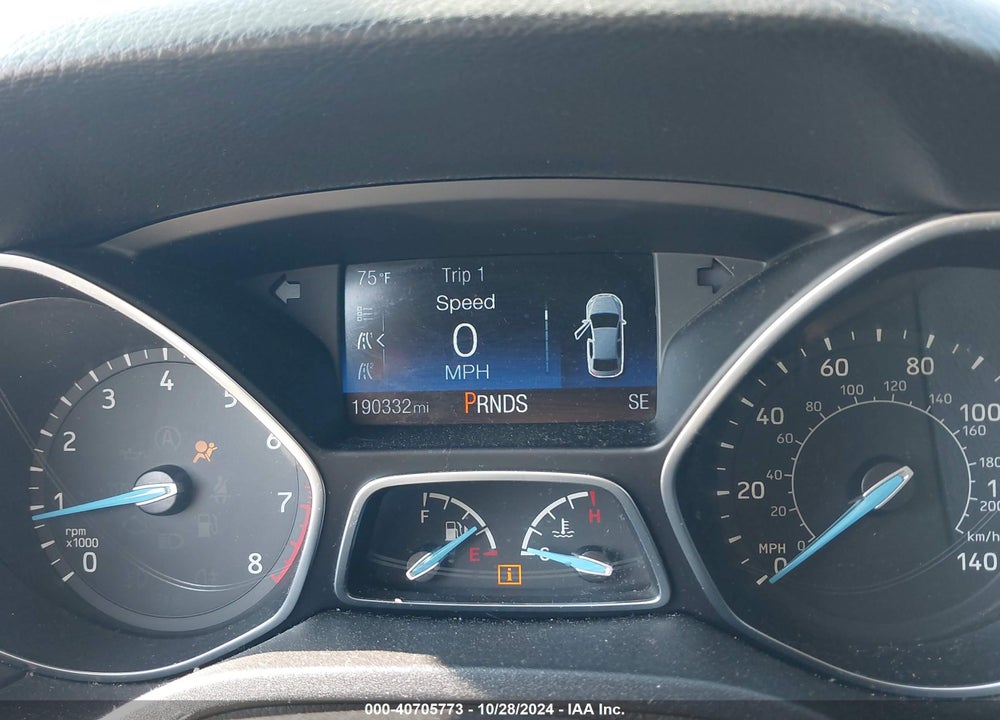 2017 FORD FOCUS SEL VIN: 1FADP3H24HL232170