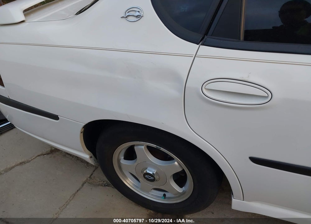 2002 CHEVROLET IMPALA LS VIN: 2G1WH55K729208467
